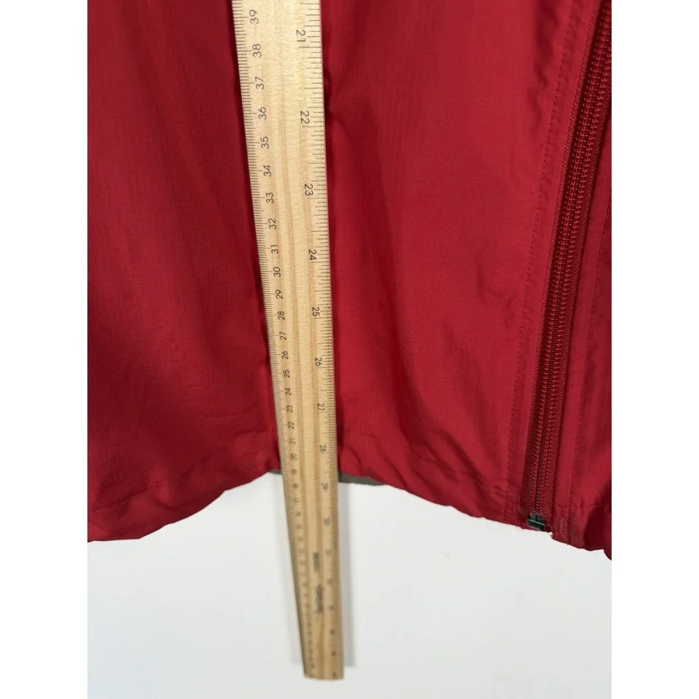 vintage L.L. Bean men's red windbreaker jacket size‎ L